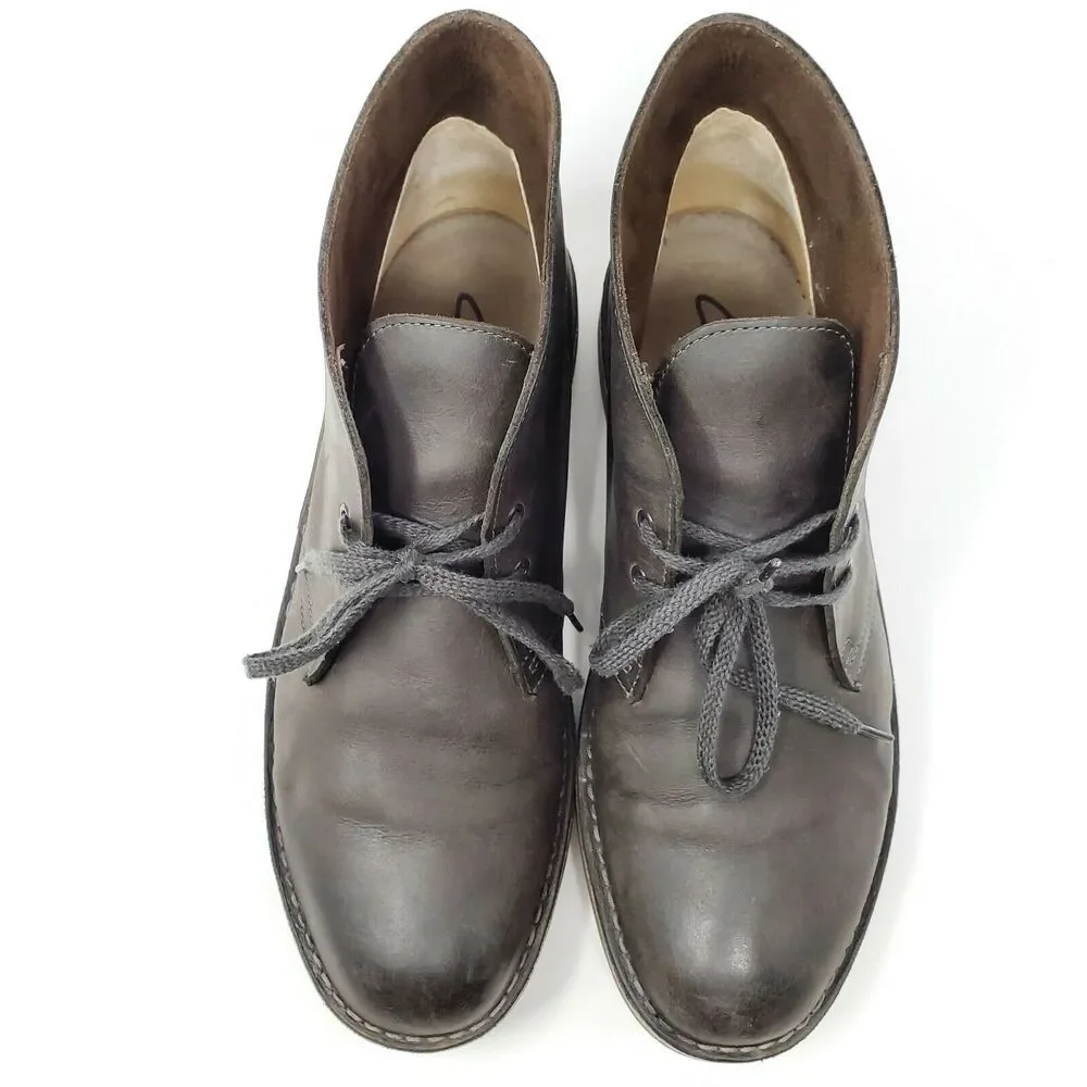 Clarks brown leather